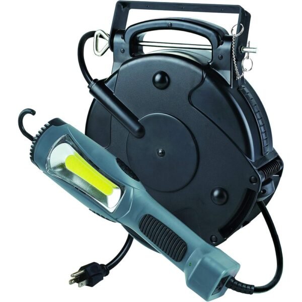 Alert Stamping 8150MM Hot New Item Professional Heavy Duty Retractable Reel Garage Shop Auto Repair LED Work Drop Pulldown Light 1300 Lumens 8150MM