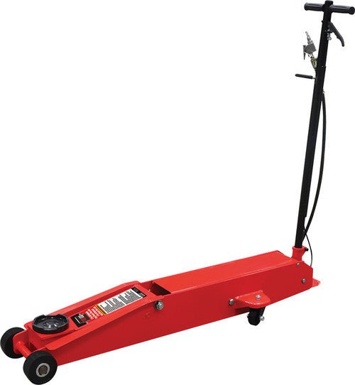 Tobeq ZZSJ-5AH 5-Ton Capacity Air/Hydraulic Long Chassis Floor Jack